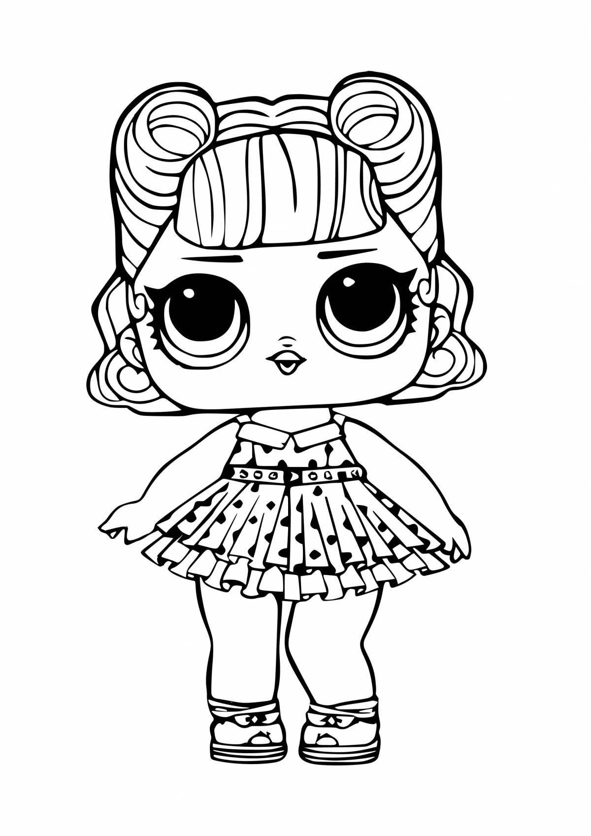 Amazing lol dolls coloring pages