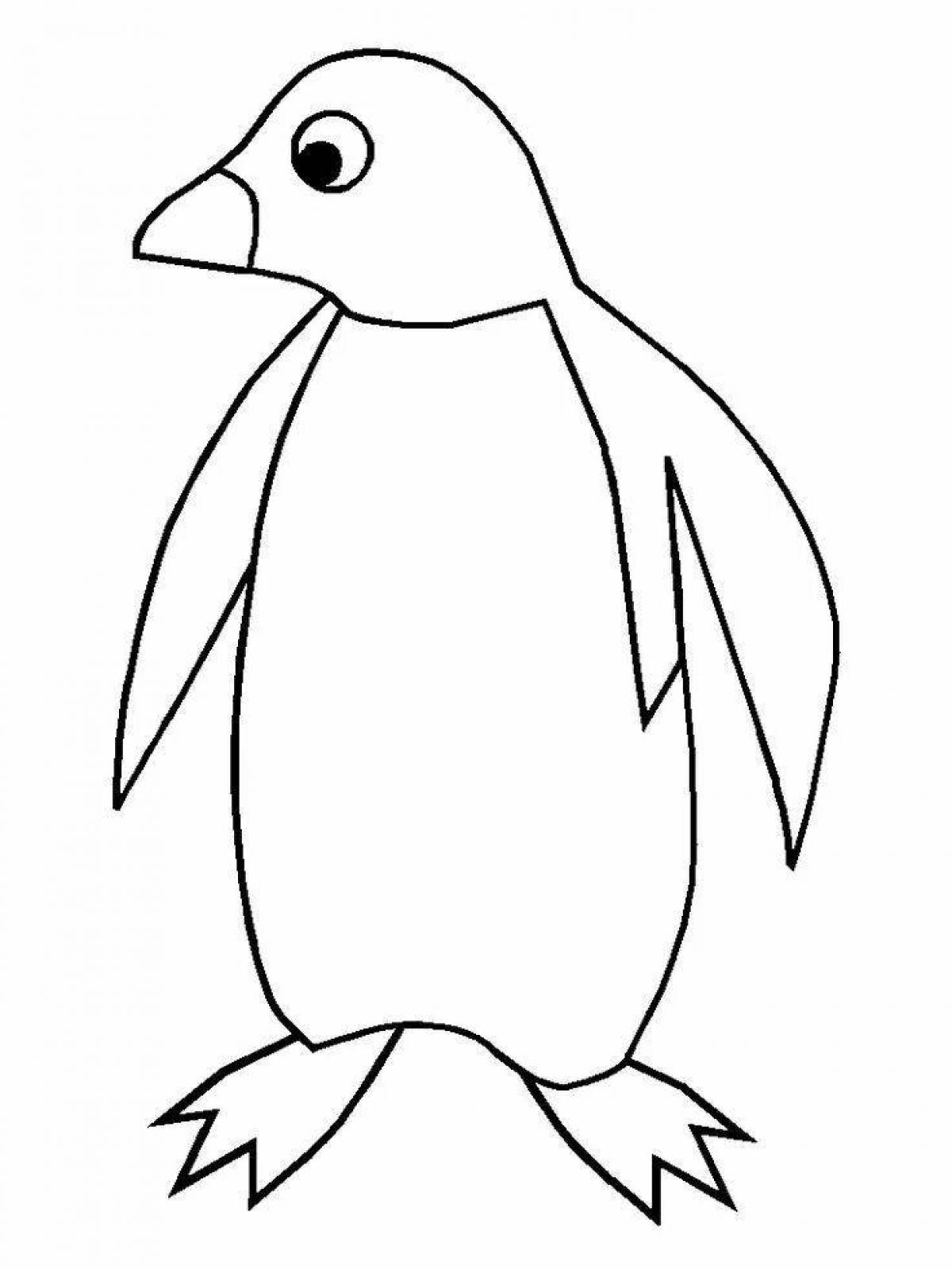Penguin template #6