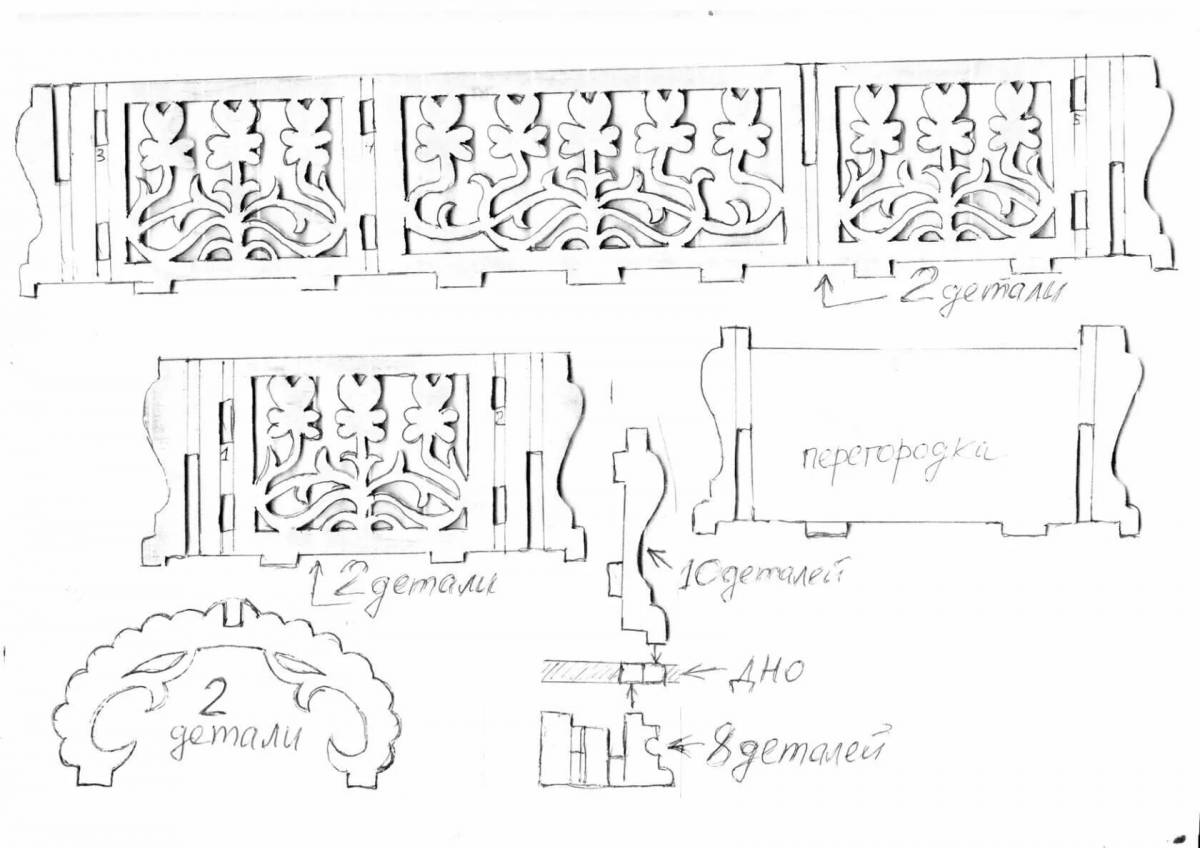 Раскраска Щедрая раскраска многослойная фанера