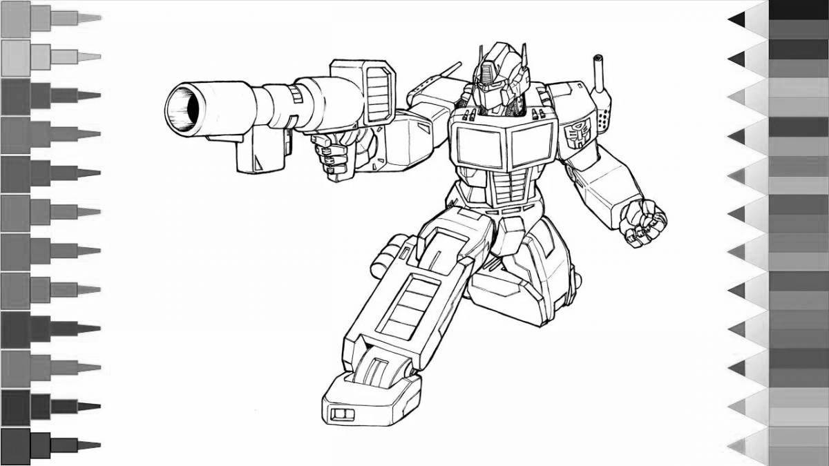 Coloring live tobot boys