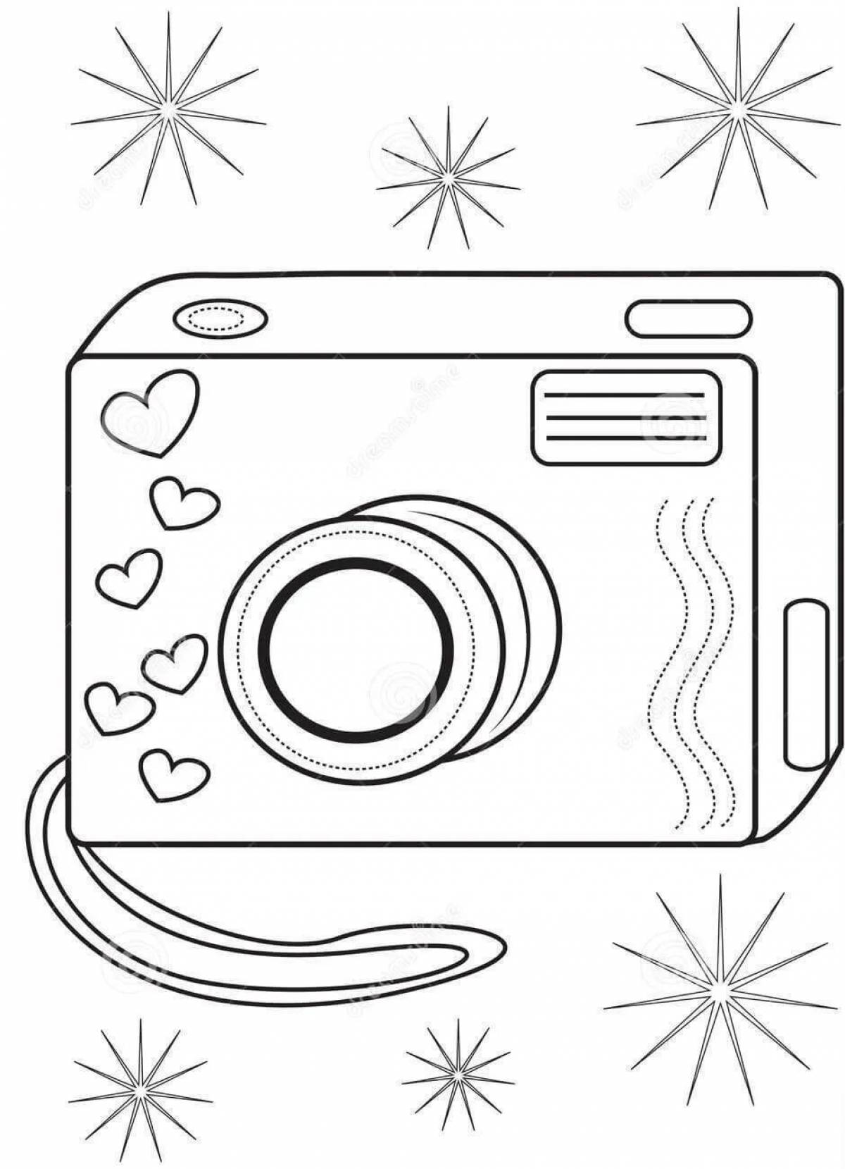 Colored Blast Chamber Coloring Pages for Toddlers