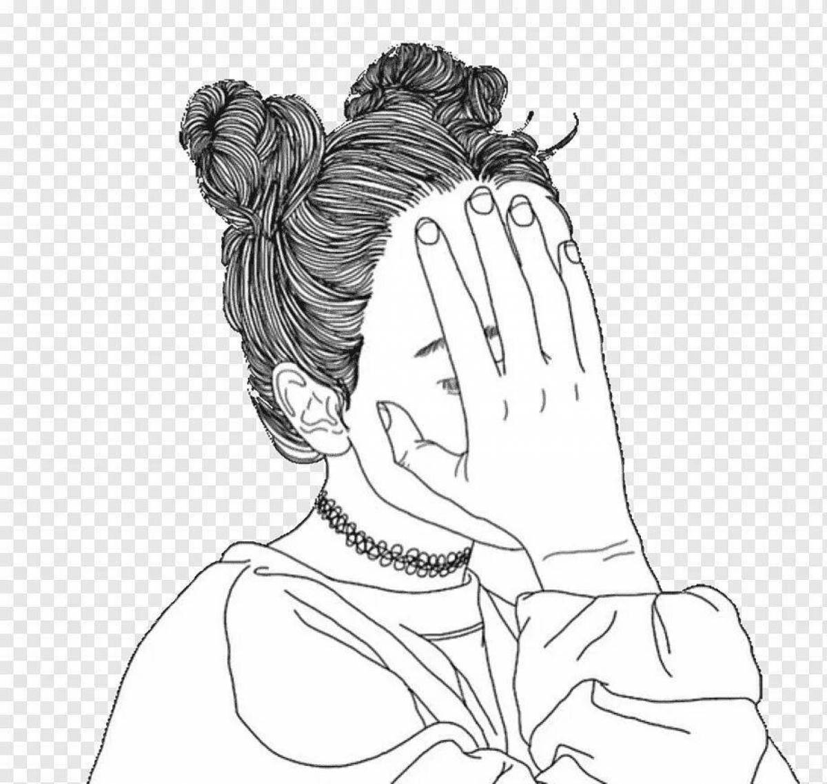 Fancy coloring aesthetic