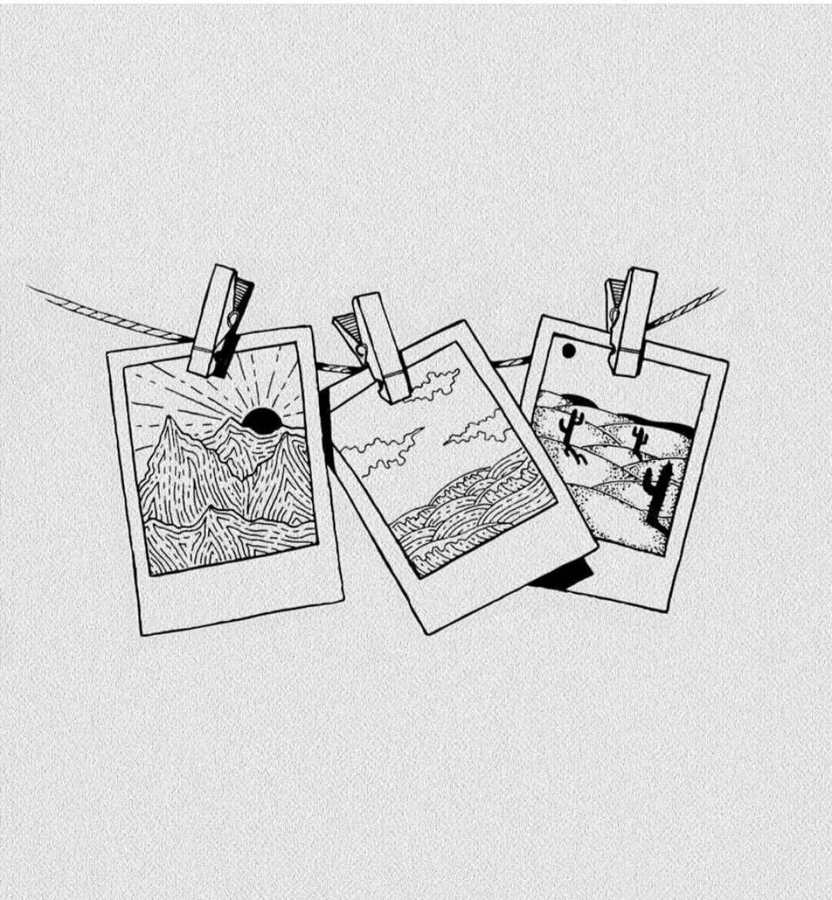 Poetic coloring aesthetics