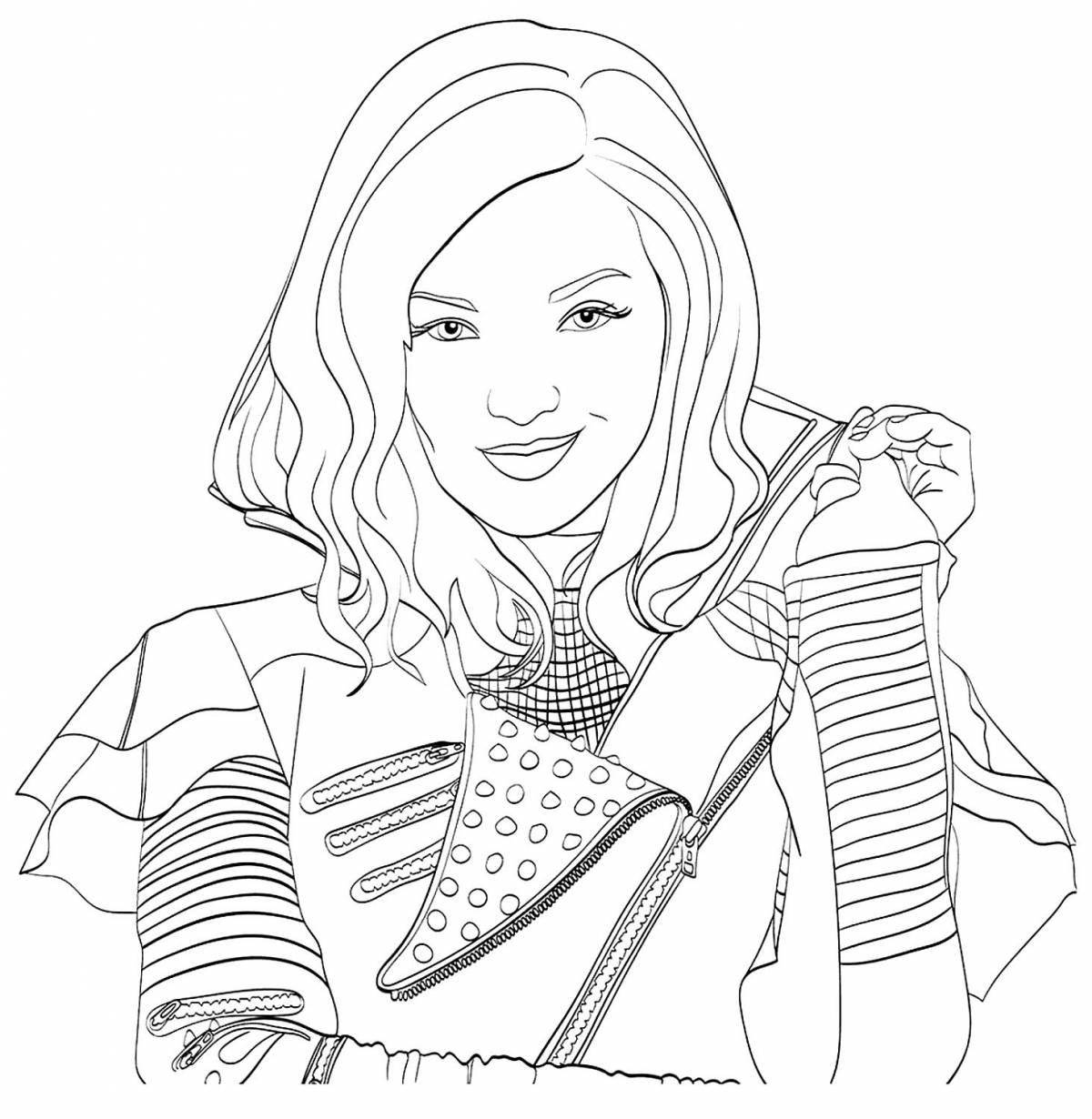 Photo Fun coloring with your photo