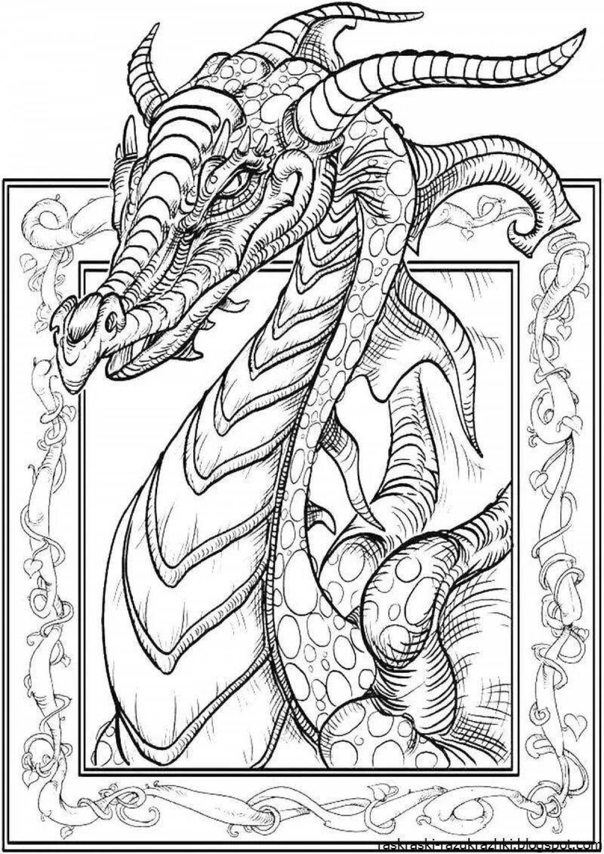 Colourful coloring for adult boys