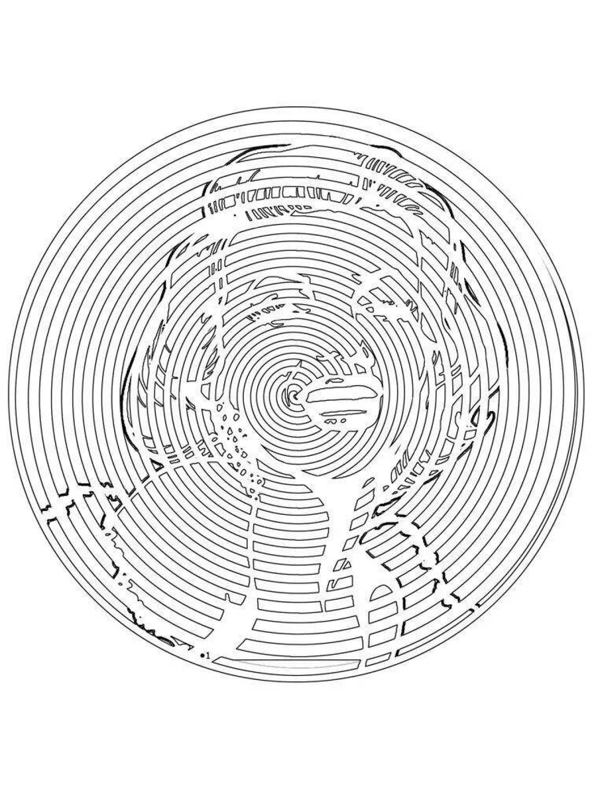 Detailed spiral of Dima Maslennikov