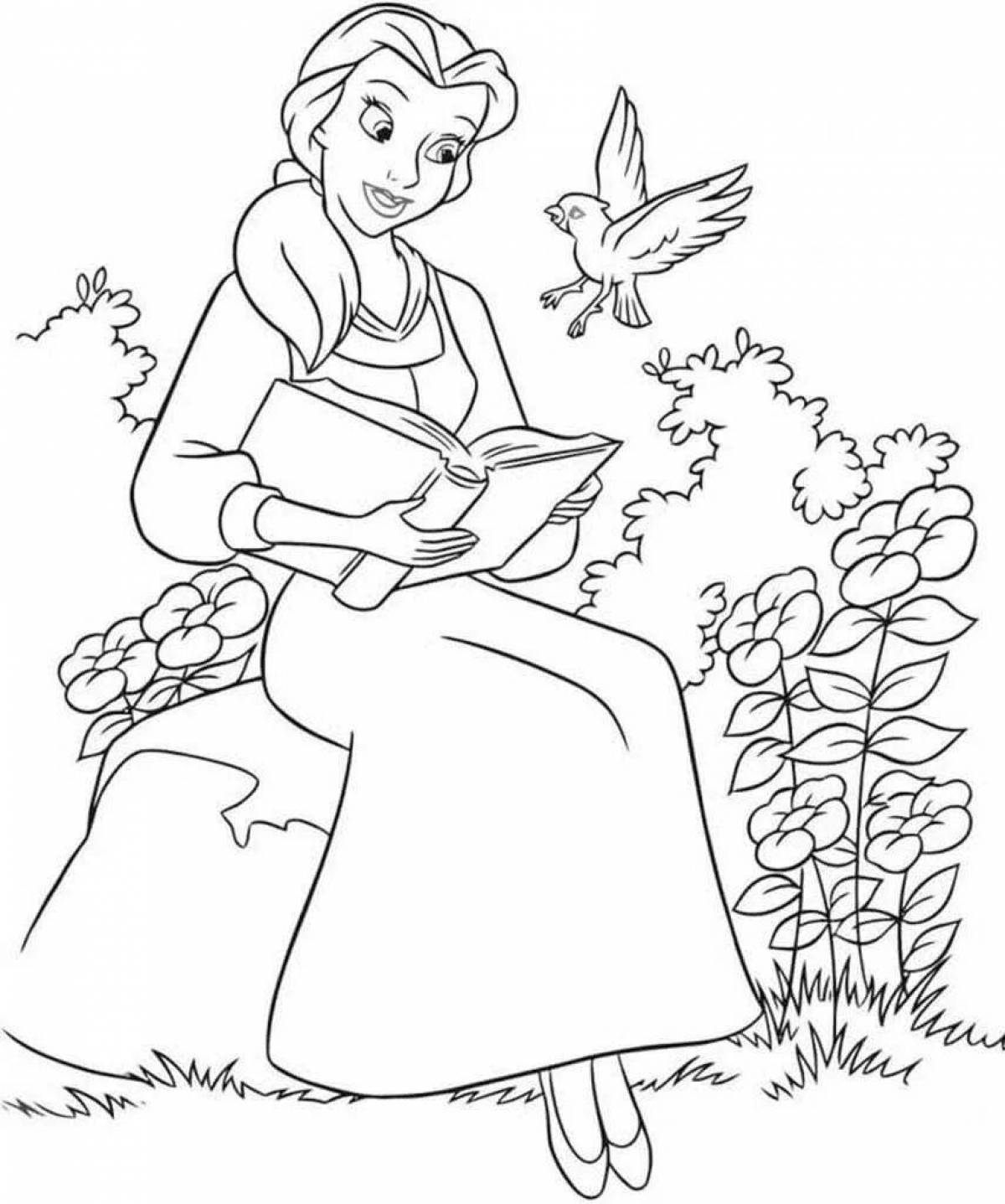 Photo Joyful underwear coloring for kids