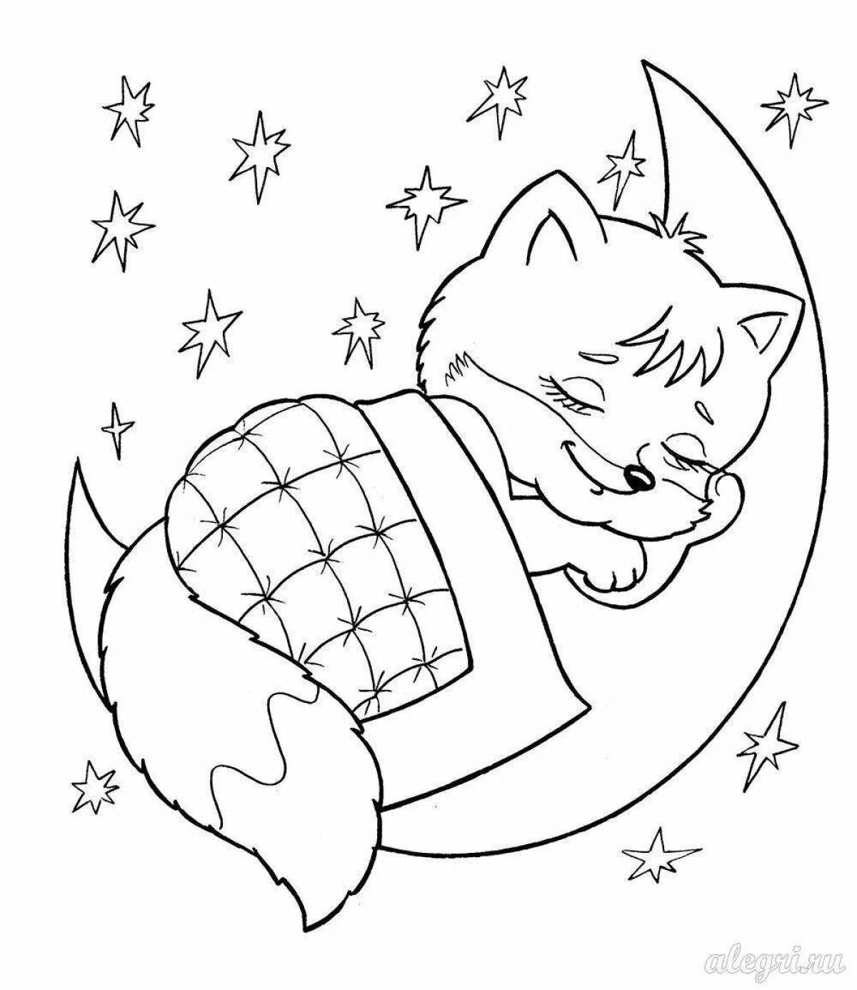 Color-crazy coloring page children 6 years old