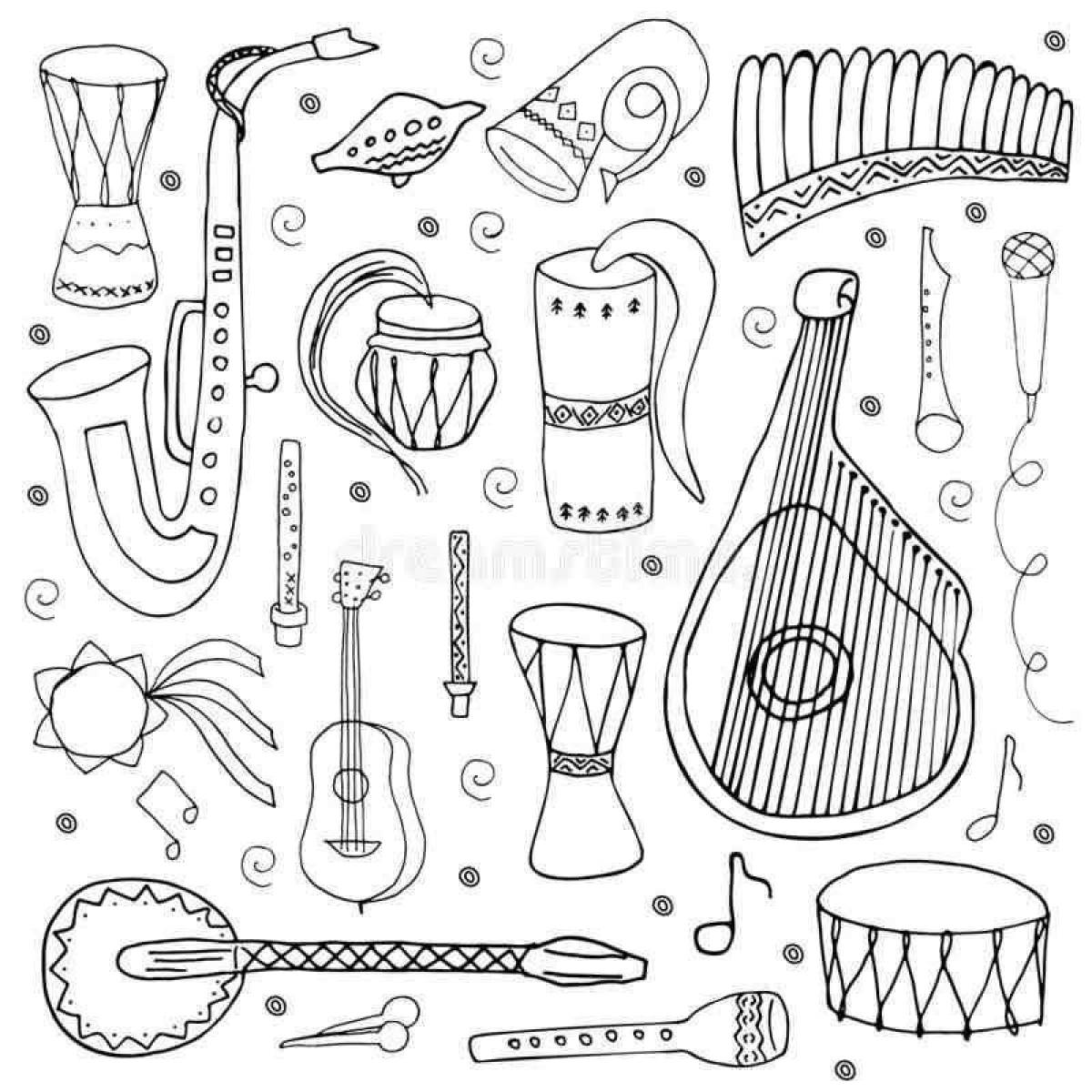 Folk musical instruments #12