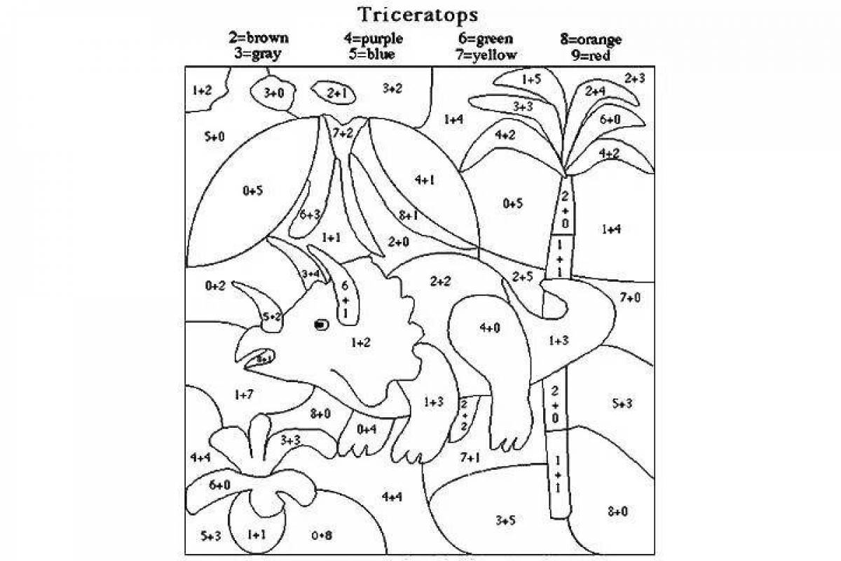 Раскраски по номерам примеры распечатать. Математическая раскраска динозавр. Раскрась по номерам динозавры. Раскраска по цифрам динозавры. Раскраски с примерами динозавры.