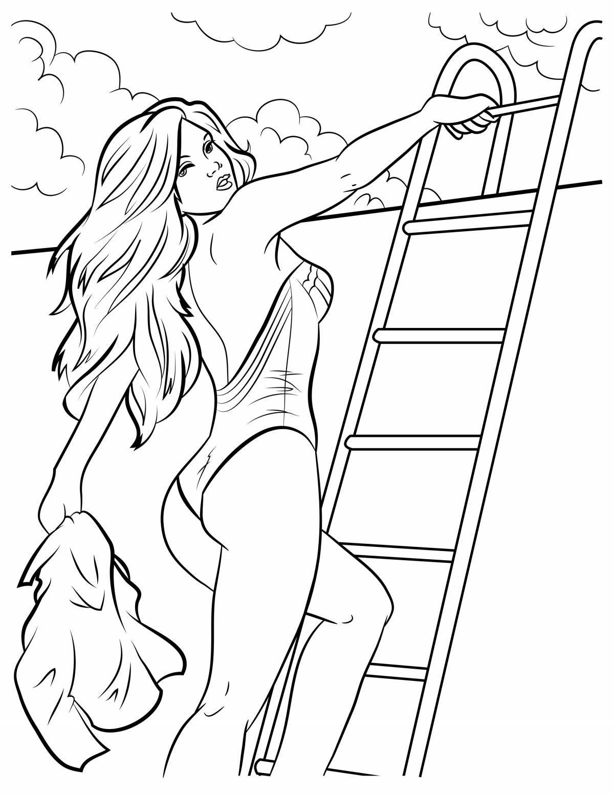 Intense coloring page 18 vulgar на android