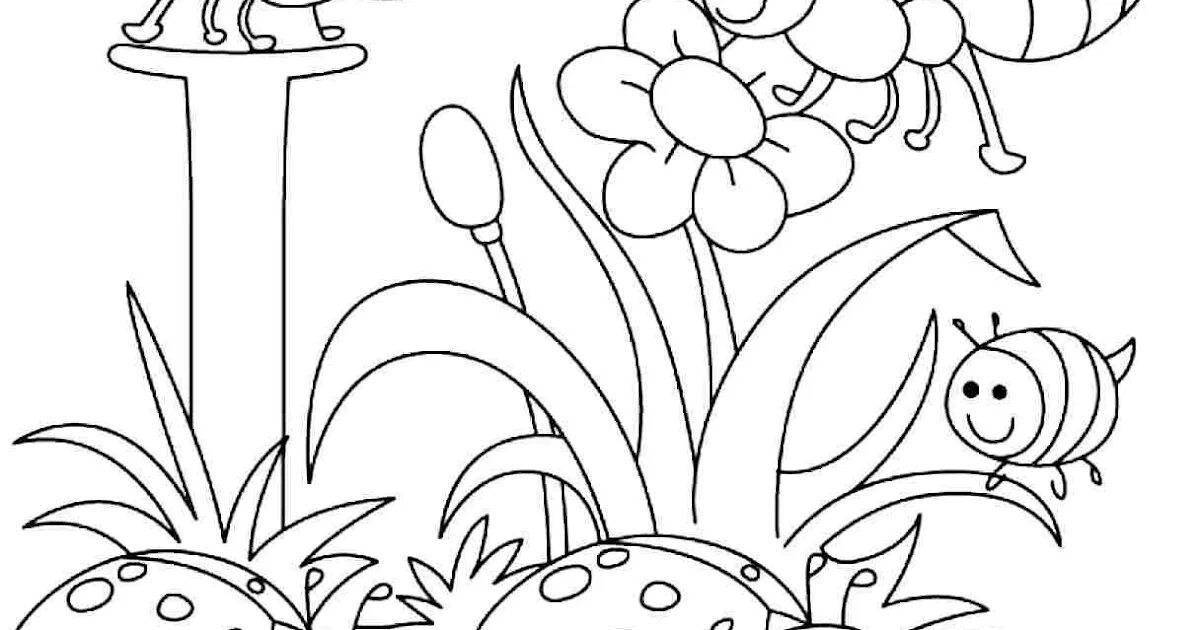 Colorful-rapture paints 6-7 years coloring page