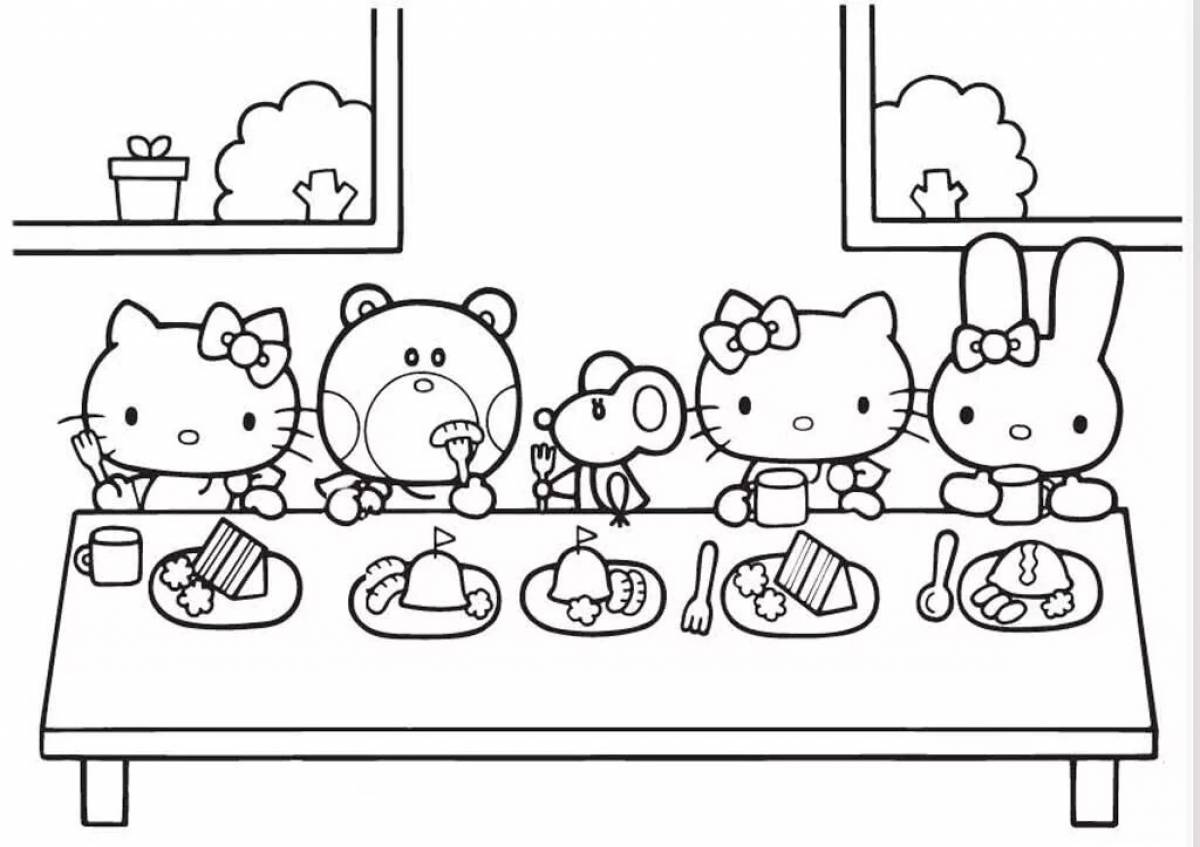 Hello kitty and her friends #8