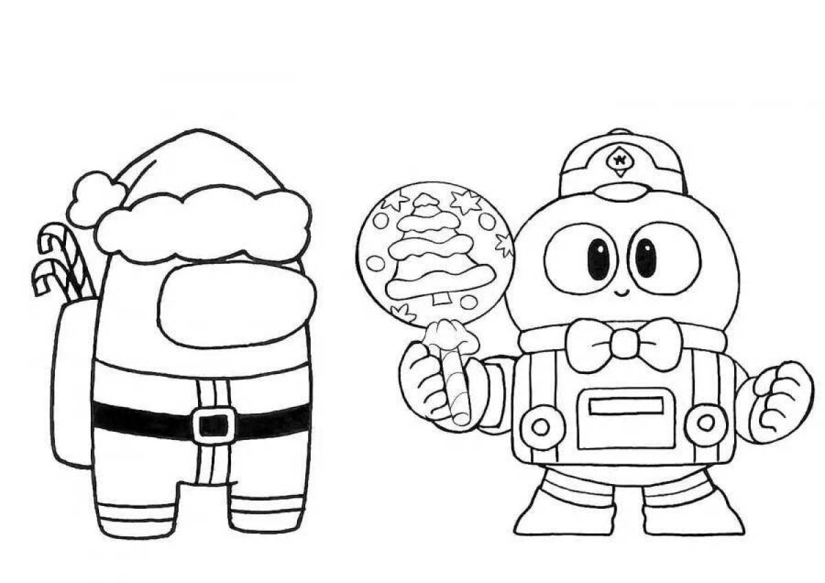 Coloring pages brawl stars all brawlers