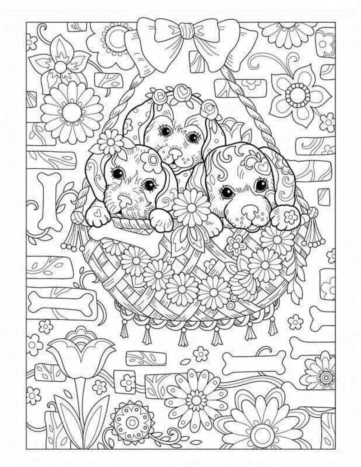 Coloring book for girls 9 years old
