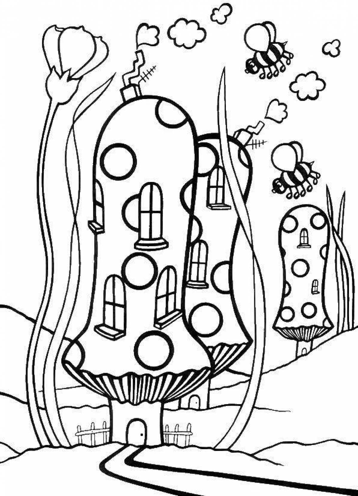 Exciting coloring of the future