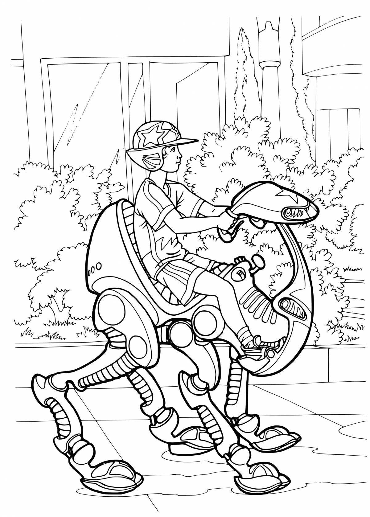 Future Inspiring Coloring Page