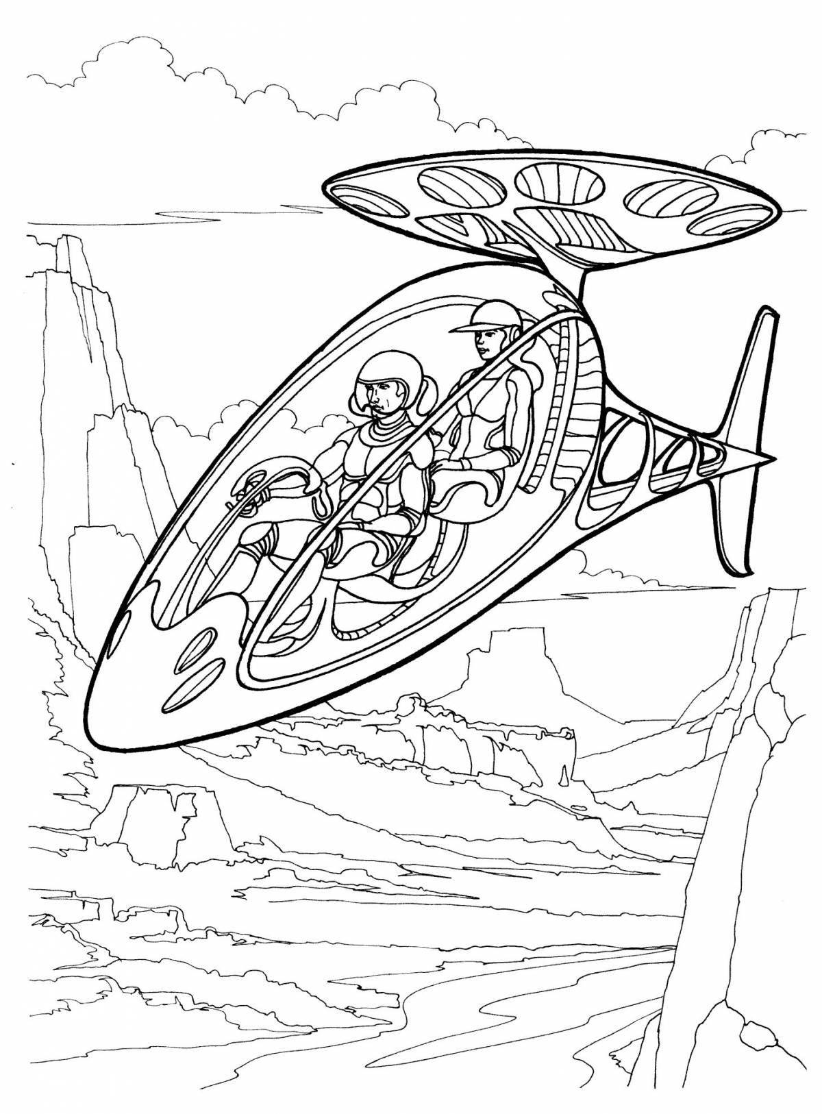 Loving Future Coloring Page
