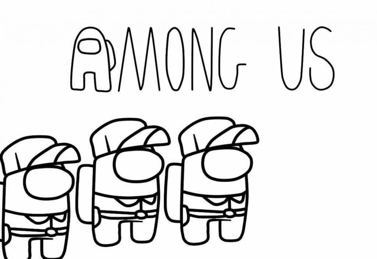 Раскраска Живая страница раскраски амангасе