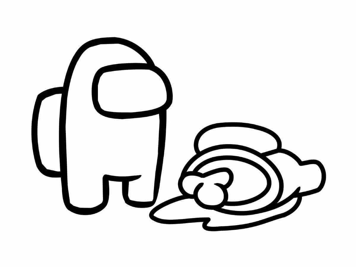 Раскраска Причудливая раскраска амангасе