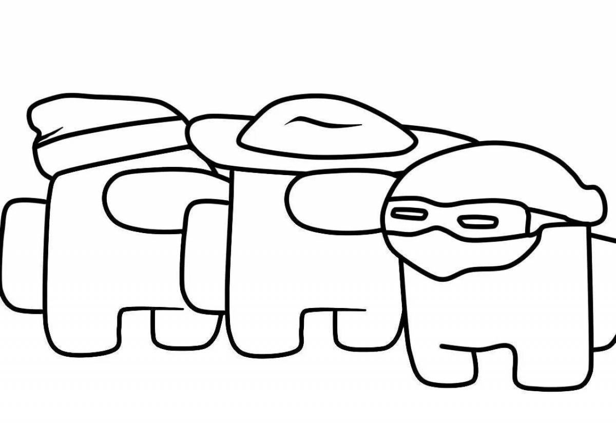 Раскраска Амангазы #1