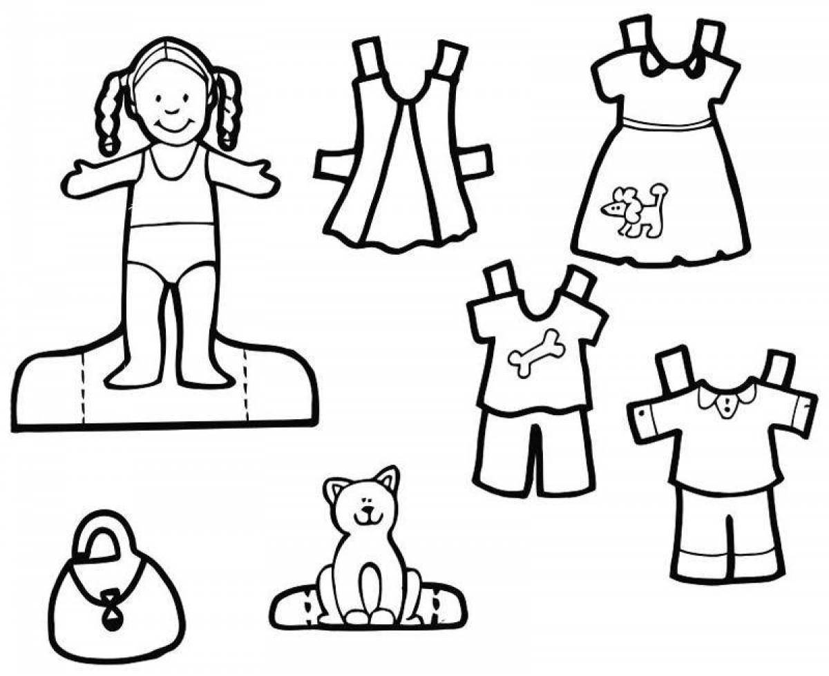 Раскраска яркое джерси