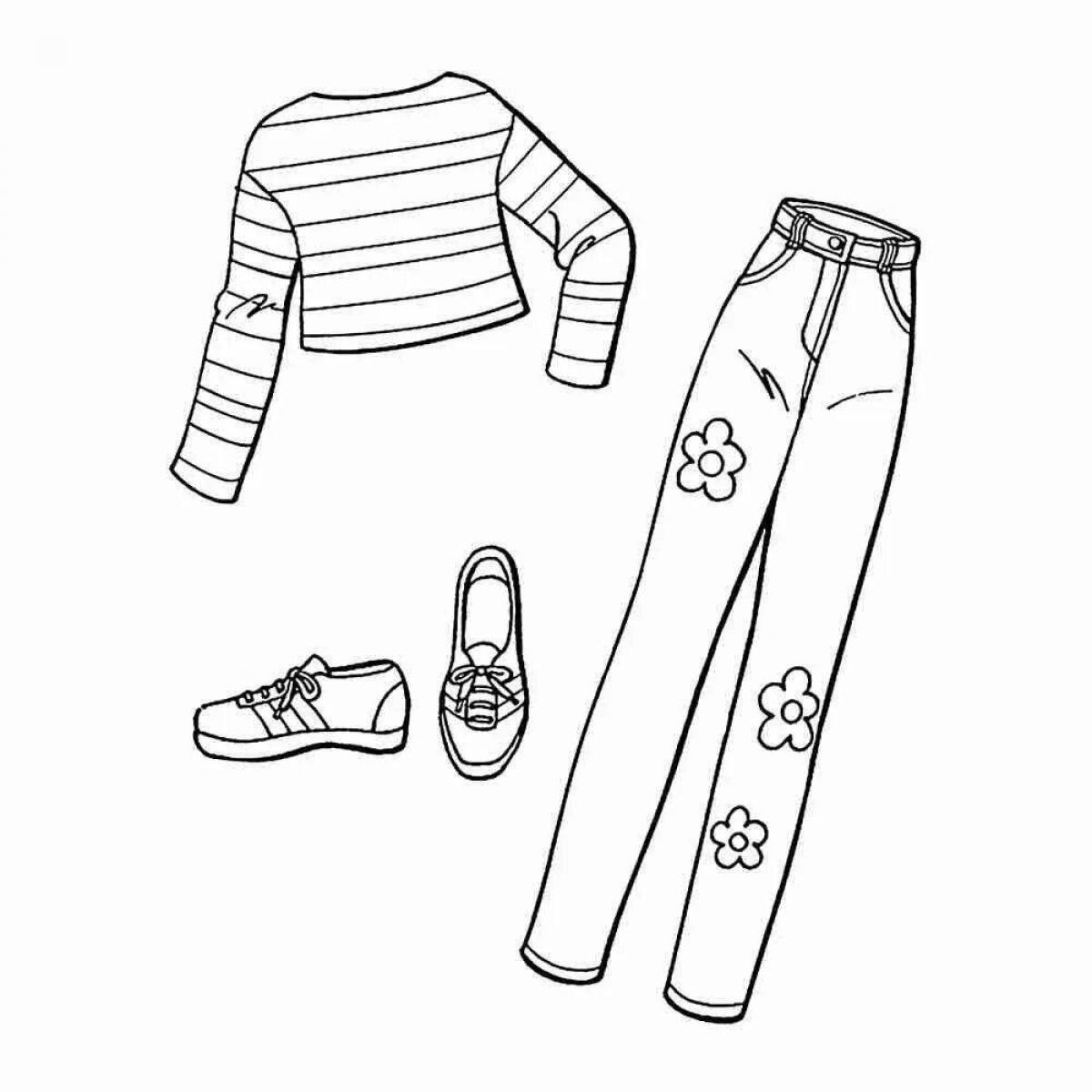 Consolation jersey coloring page
