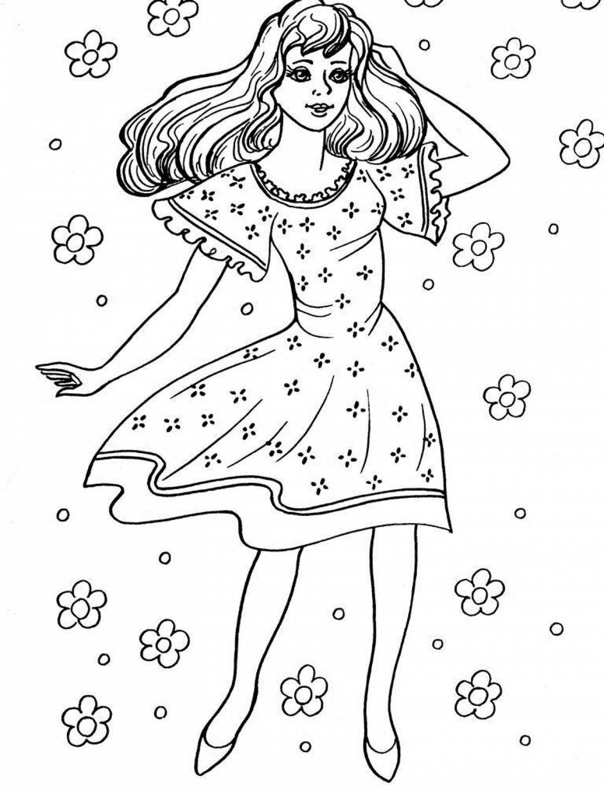Amazing coloring book for girls pdf