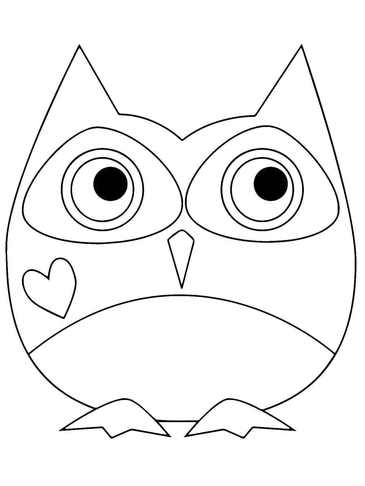 Owl for kids #5