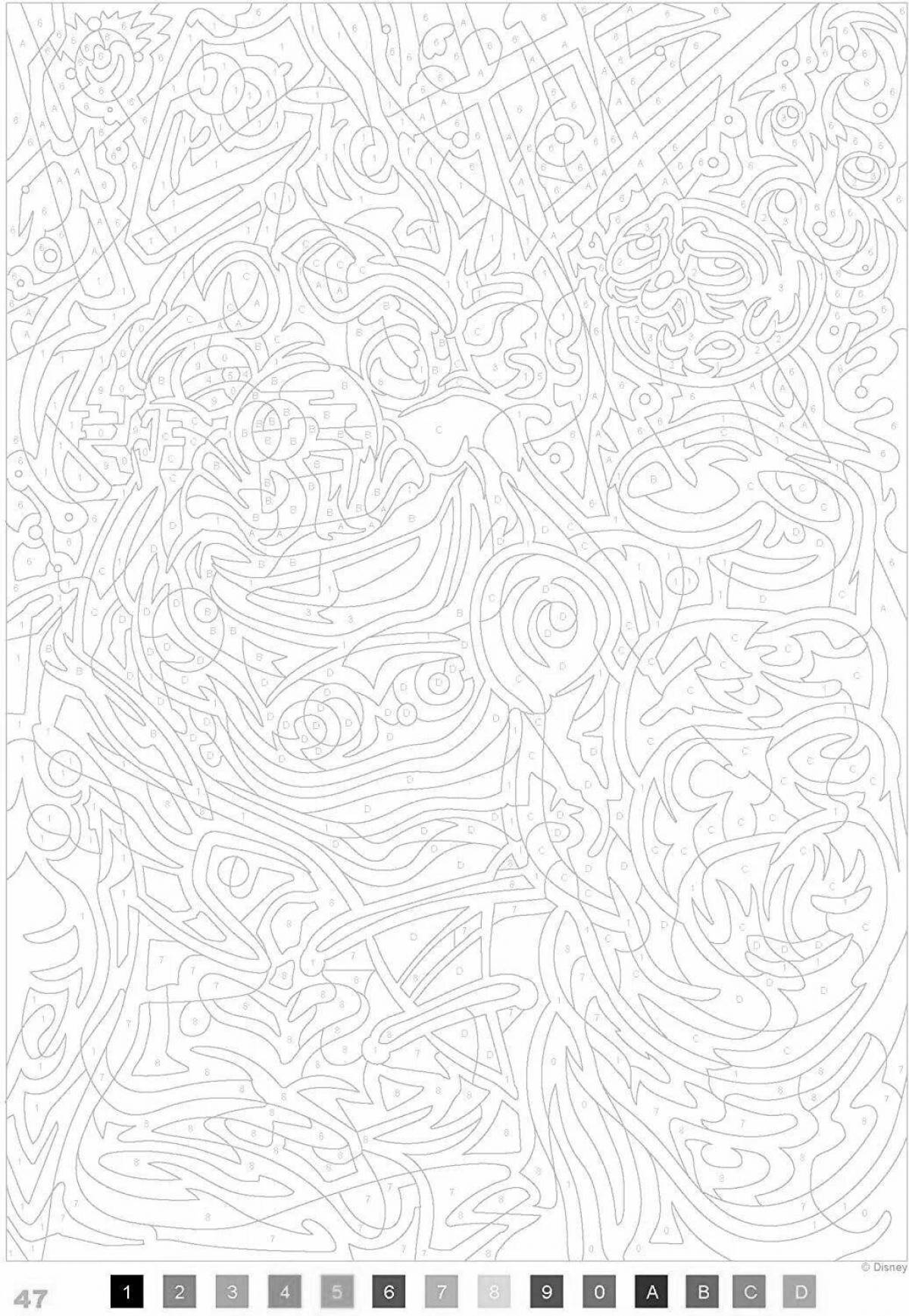 Coloring Pages Disney hachette (29 pcs) - download or print for free #16956