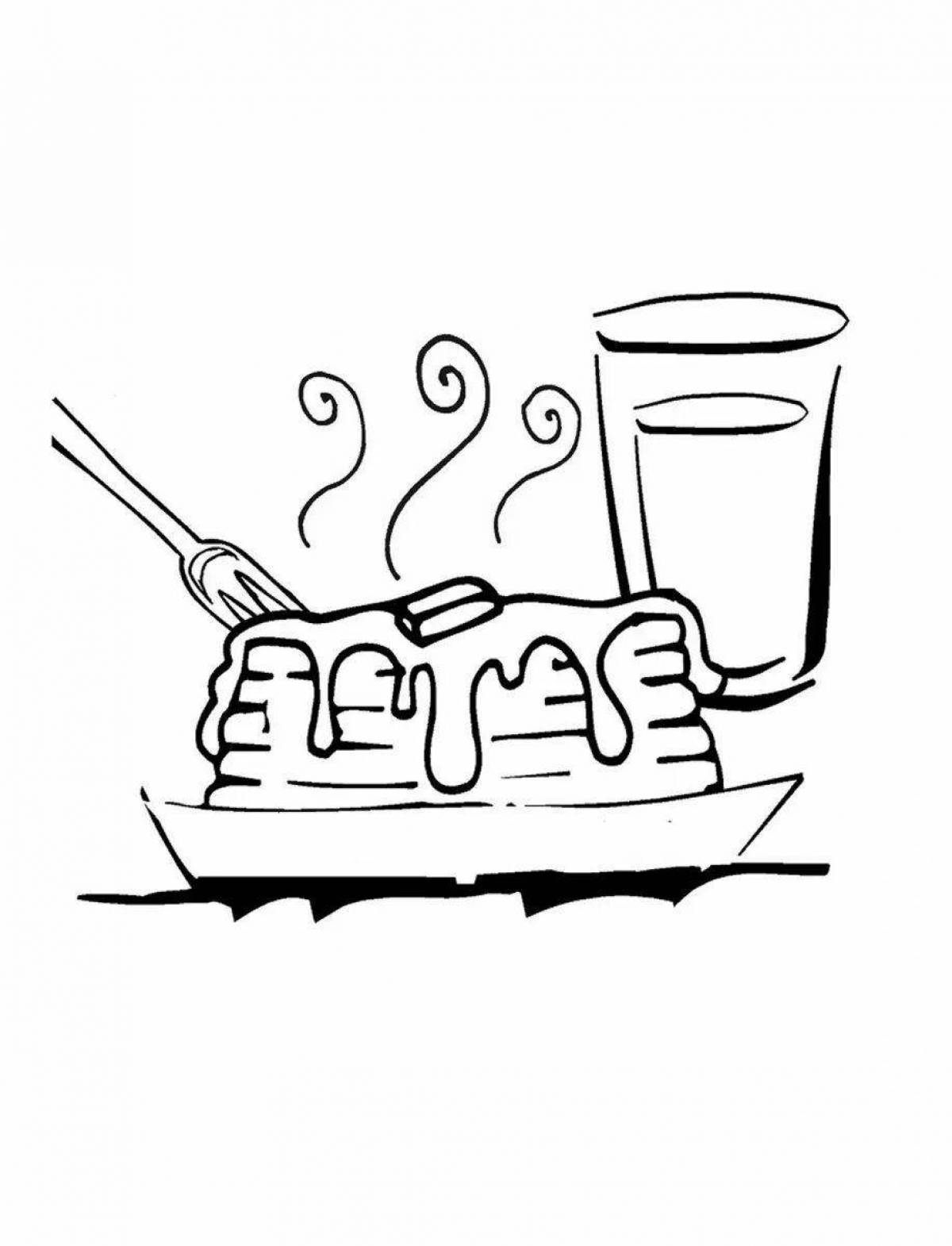 Масленица Черно Белые Картинки