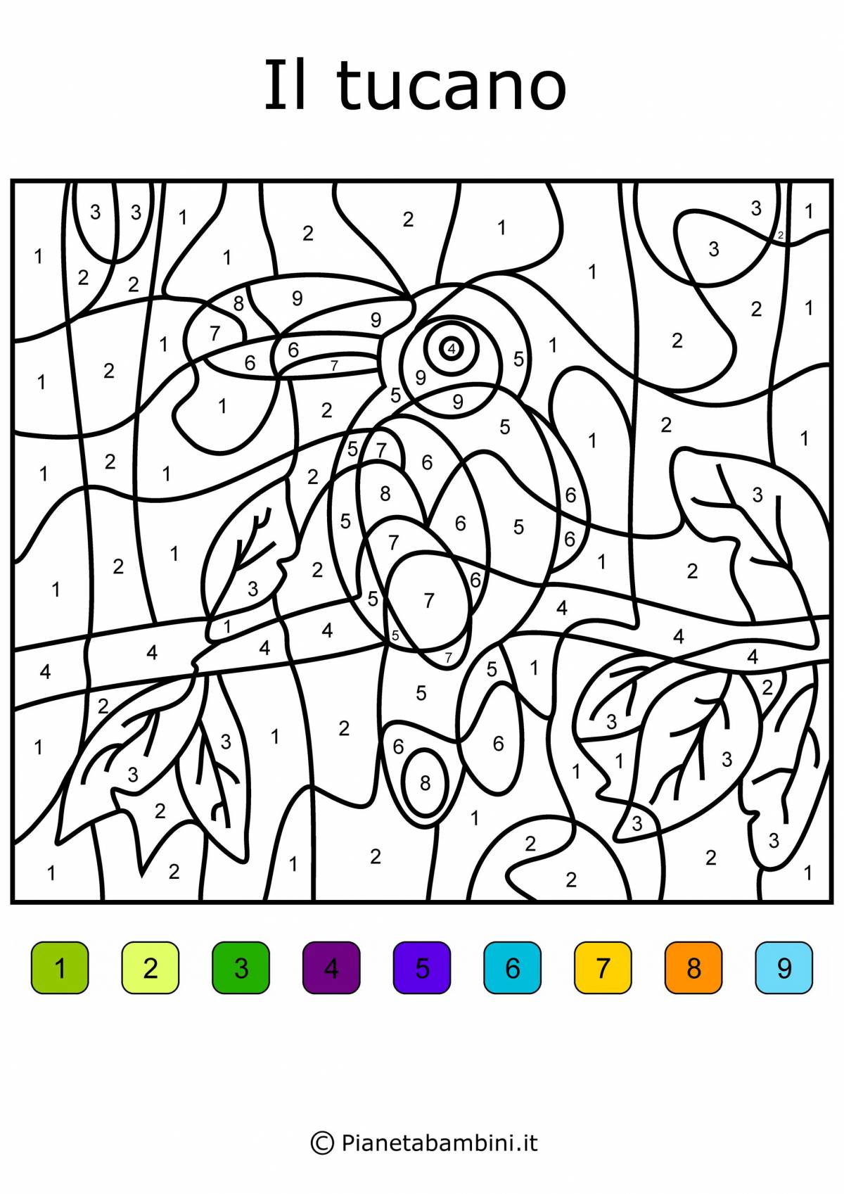 Fun coloring pages with page numbers for adults