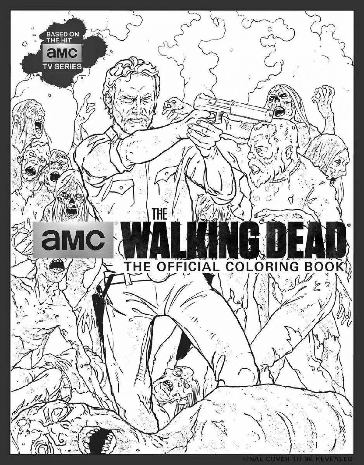 Unearthly coloring the walking dead