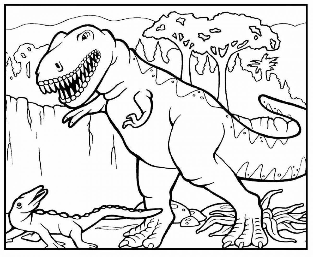Большая динозавры #4