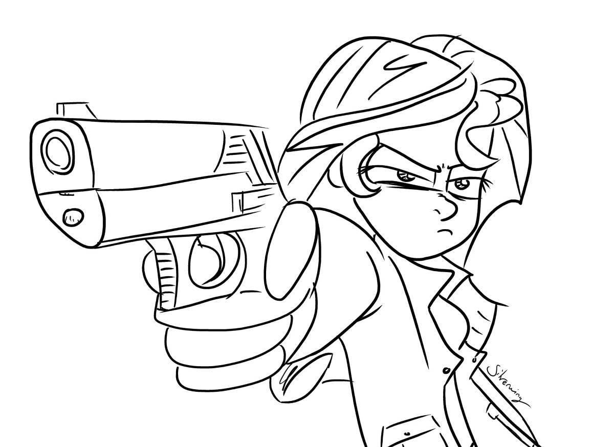 Раскраска Раскраска majestic sunset shimmer