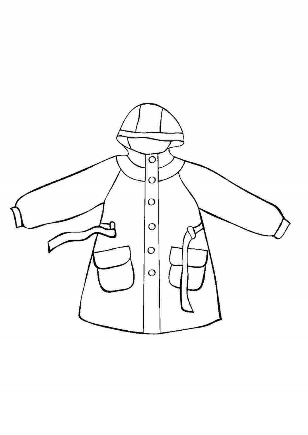 Exciting outerwear coloring