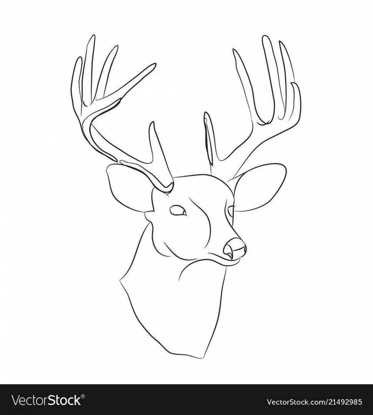 Deer head #4