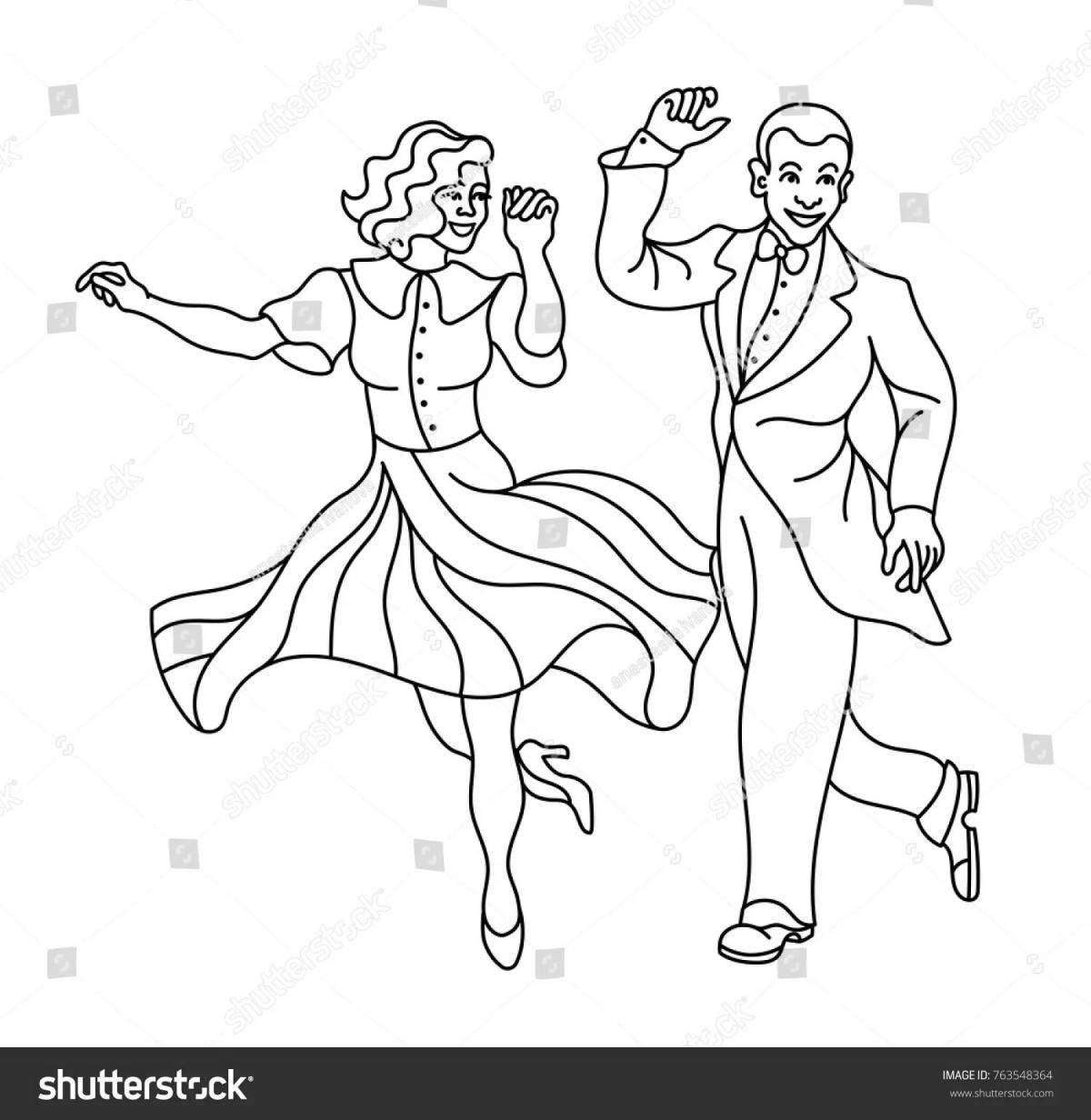 Delicate figures for ballroom dancing
