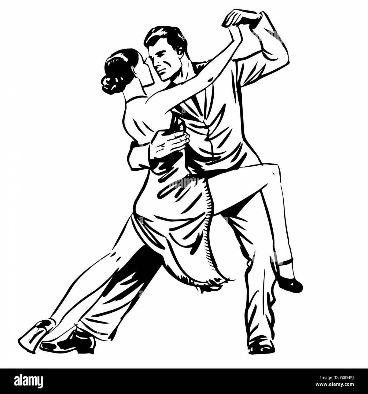 Complex figures for ballroom dancing