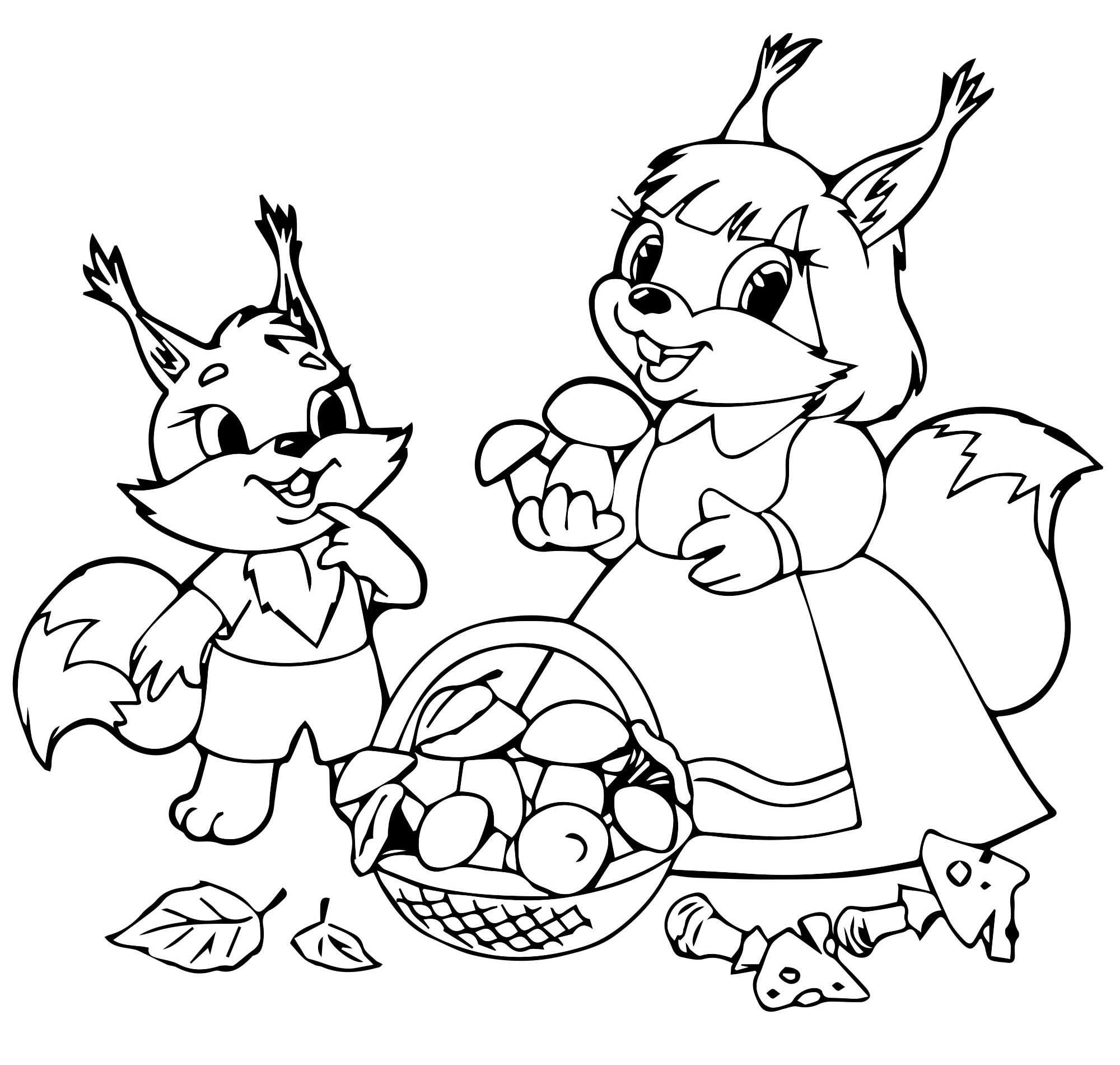 Squirrel for children 6 7 years old #5