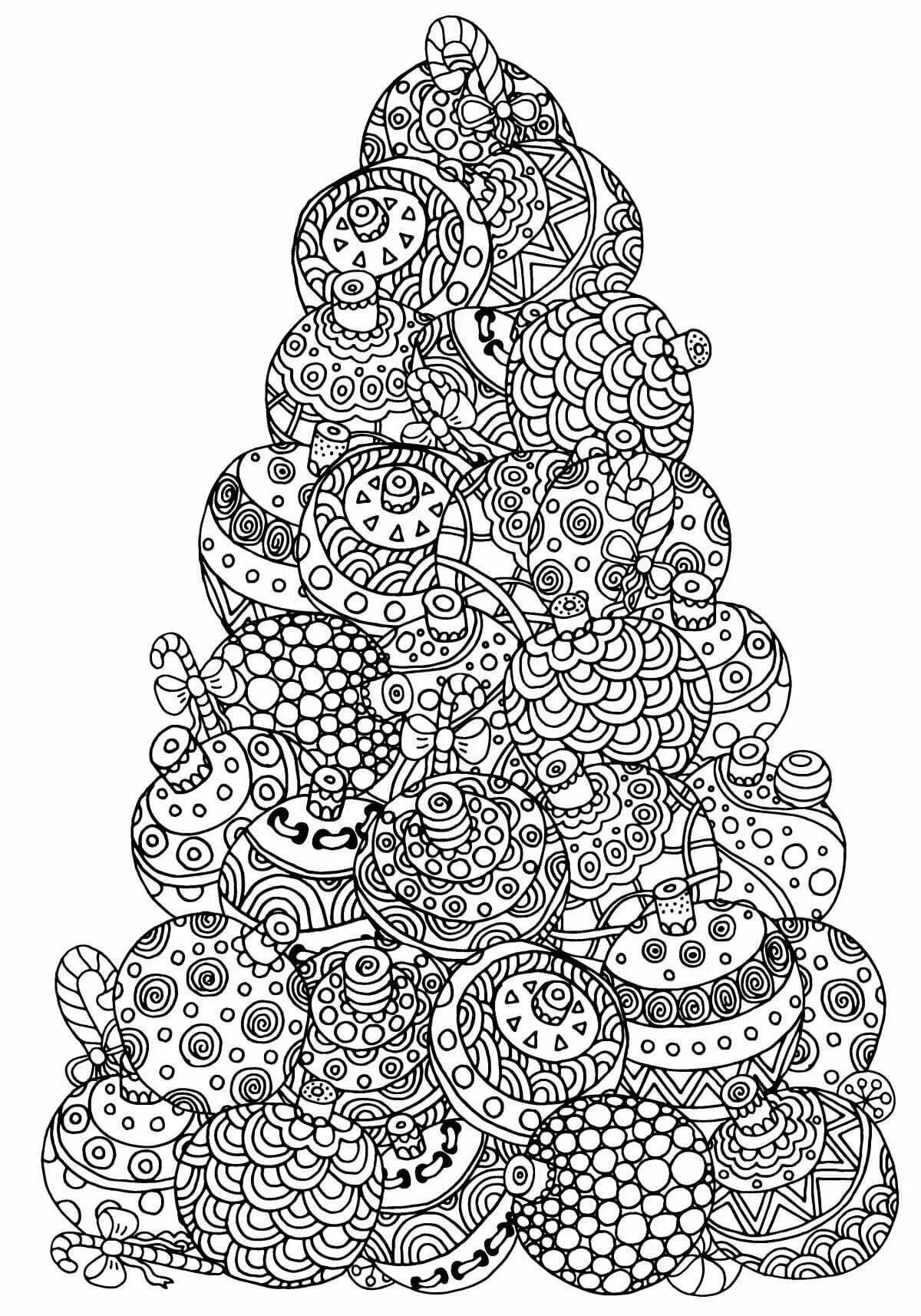 Rampant Christmas coloring book