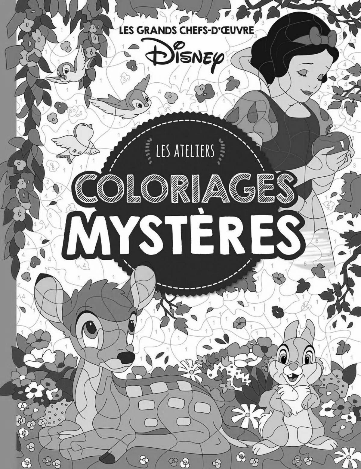 Disney hachette coloring book