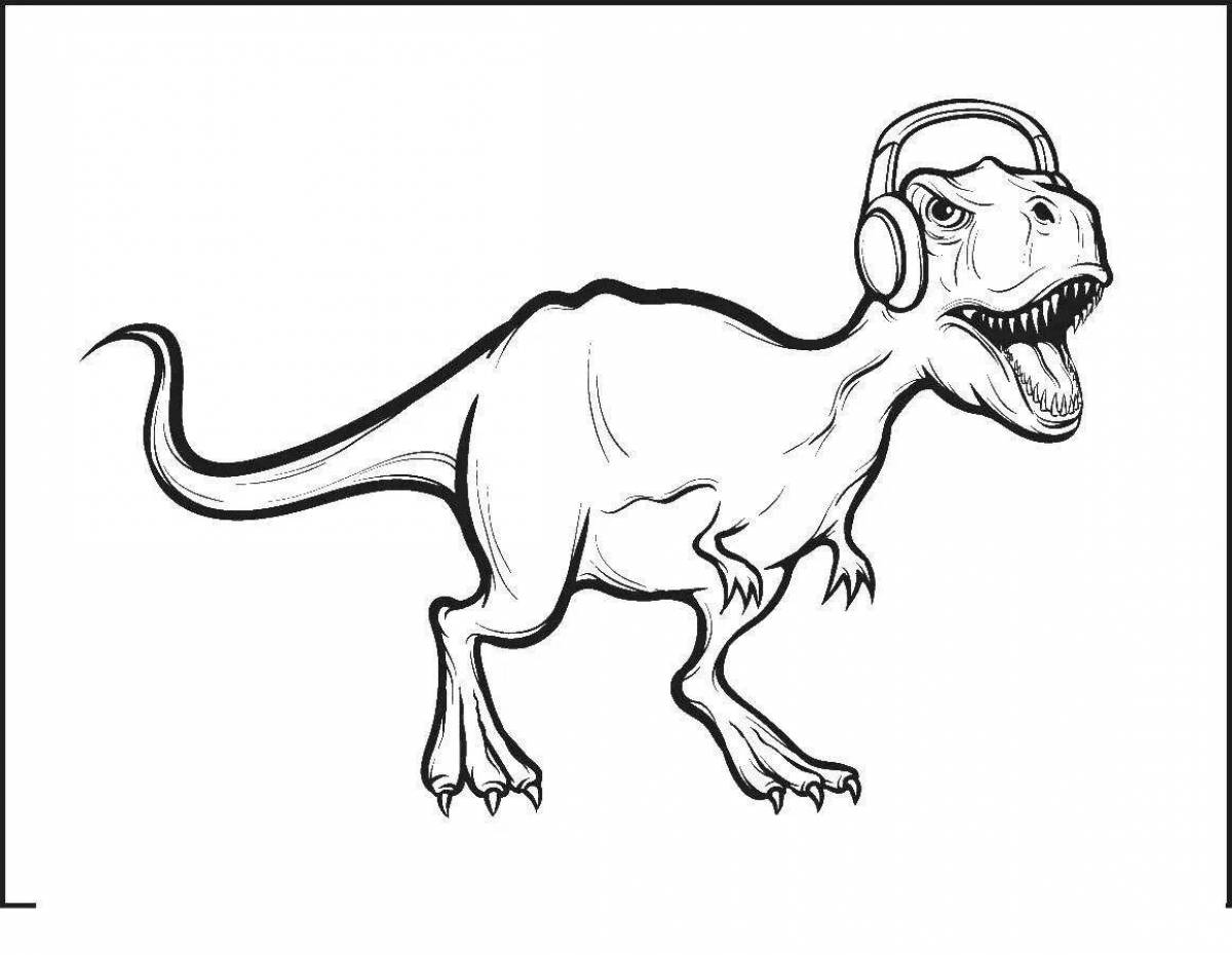 Злой динозавр #1