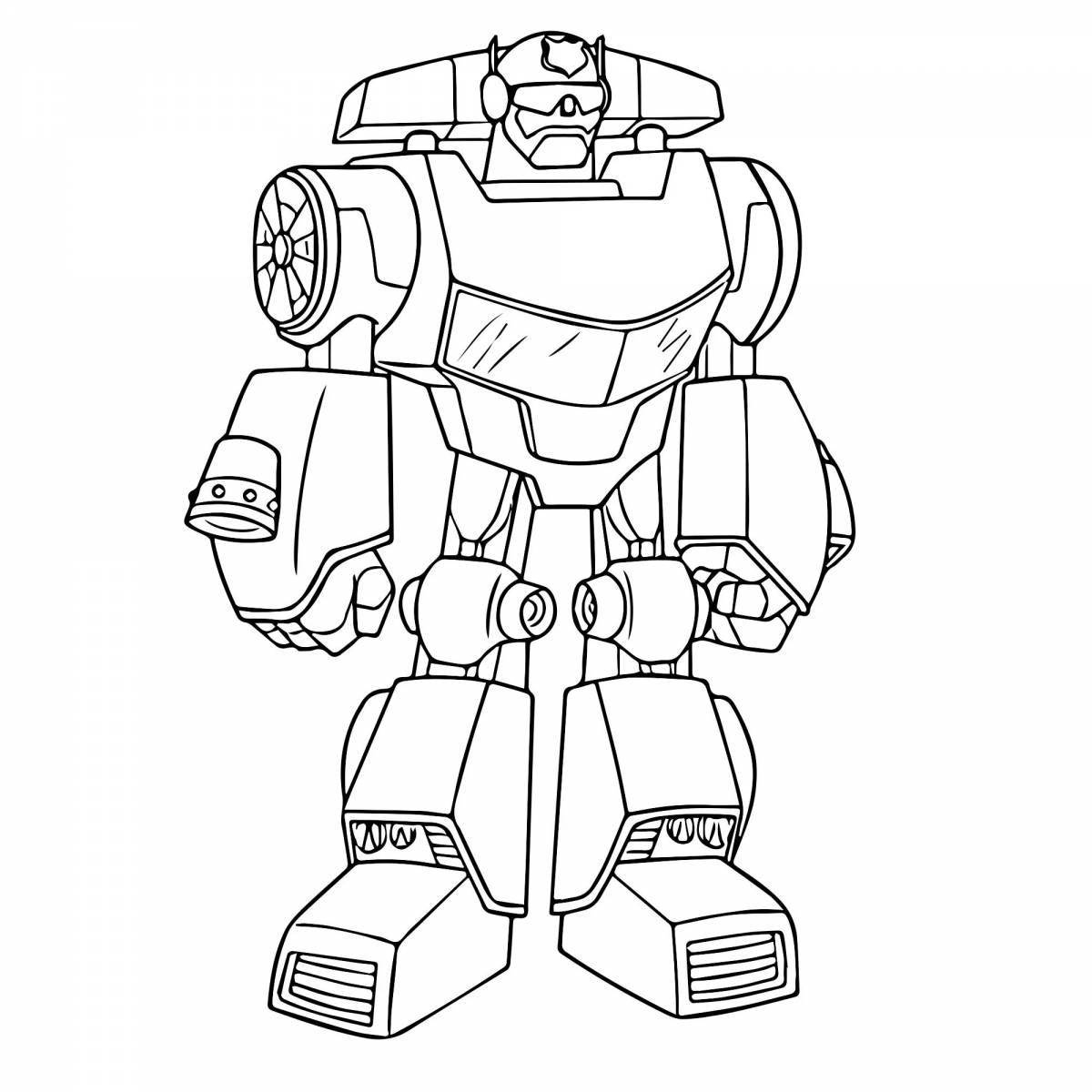 Giga 7 playful coloring page