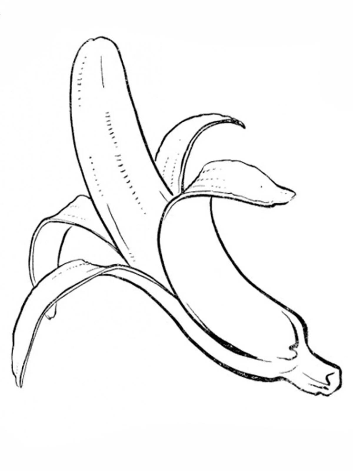 Banana drawing