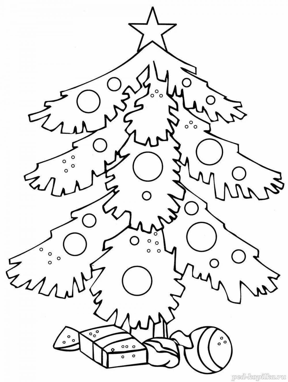 Раскраска Красочная страница-раскраска 