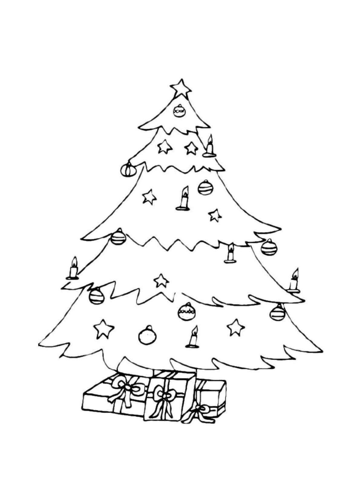 Нарисовать елочку новогоднюю маленькую. Новогодняя елка раскраска. Раскраска елочка Новогодняя. Елка раскраска для детей. Новогодние рисунки карандашом.