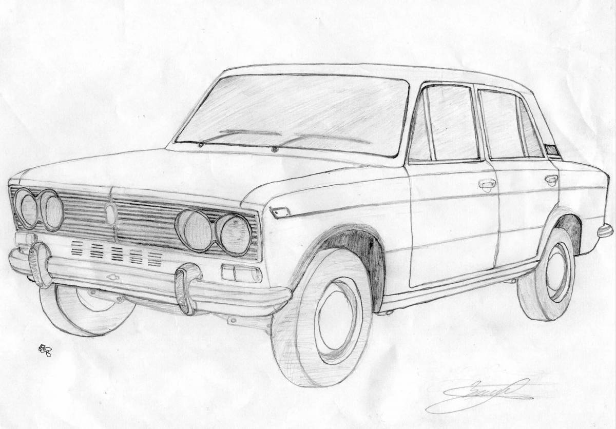 Intriguing coloring of Zhiguli 6