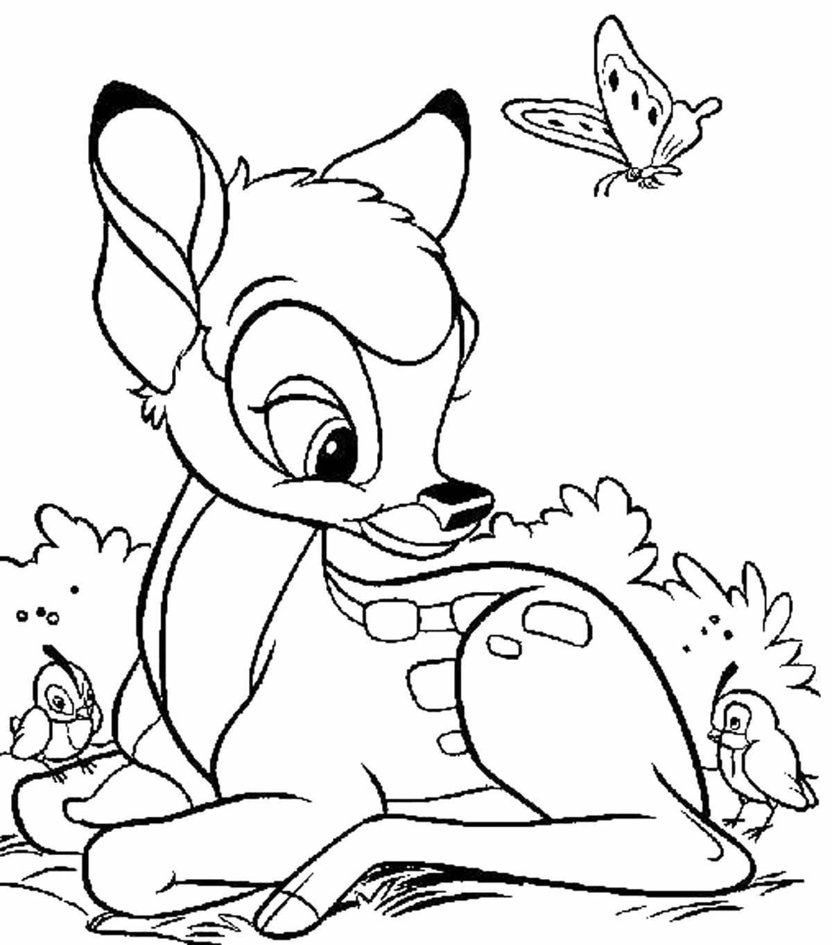 Fantastic cartoon coloring book for girls 6-7 years old