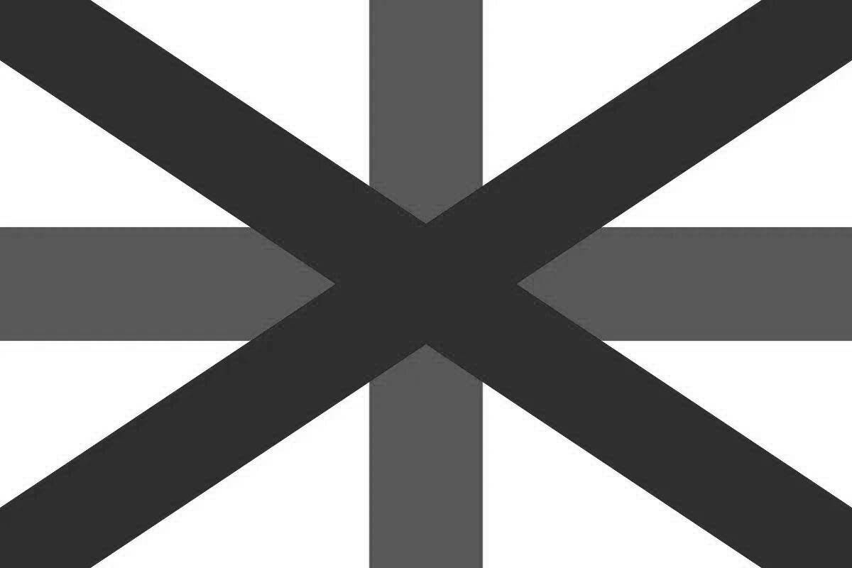 Coloring page gorgeous scotland flag